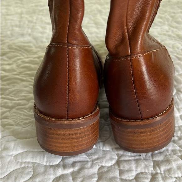 Brown Leather Knee High Boots by Sofft with Zipper Closure On Side.New.Sz-8M. - Picture 9 of 13